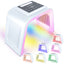 SQ75 เครื่องดูแลผิวหน้าและผิวกายด้วยแสง LED PDT 170 ดวง 7 สี แบบพับได้ พร้อมระบบพ่นละอองน้ำนาโนอัลตราโซนิกในตัว