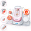SQ169 Basic เครื่องคาวิเทชัน 40K แบบ 4-in-1 พร้อม RF หลายขั้วและนวดสุญญากาศ สำหรับดูแลรูปร่างและผิวหน้าให้ดูกระชับที่บ้าน