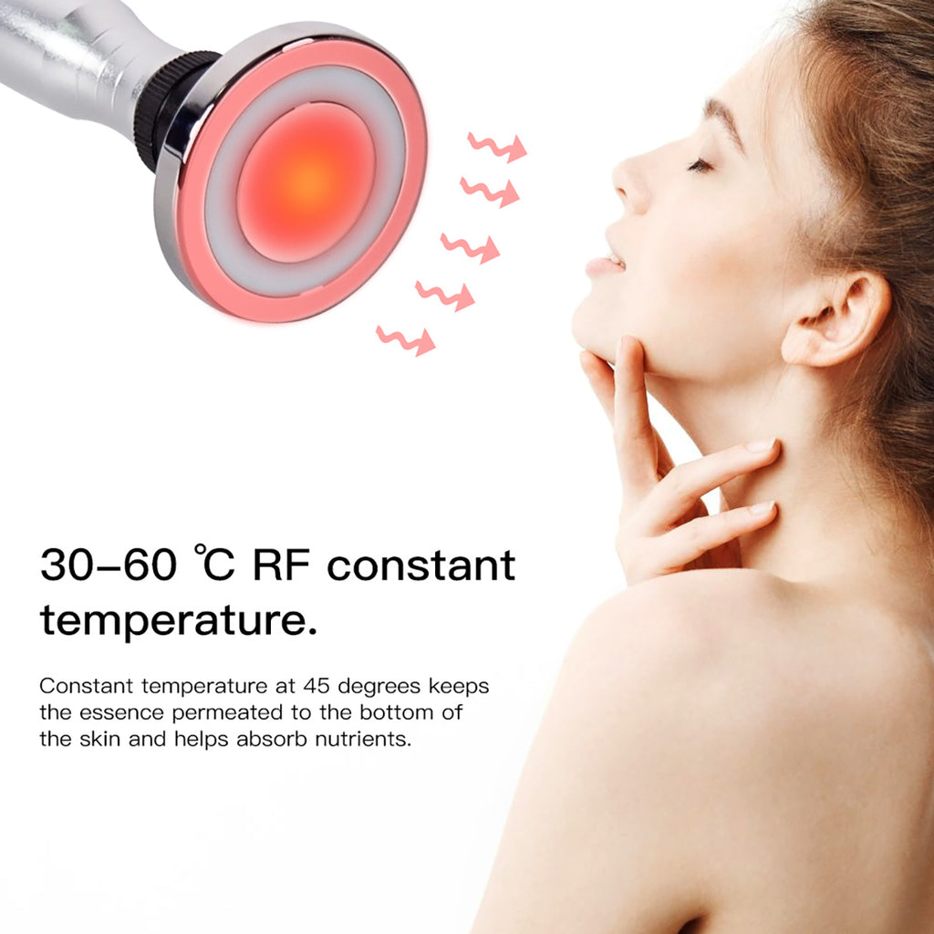 SQ20 เครื่อง RF ดูแลใบหน้าและผิวกาย พร้อมหัวเปลี่ยนได้ 3 แบบ