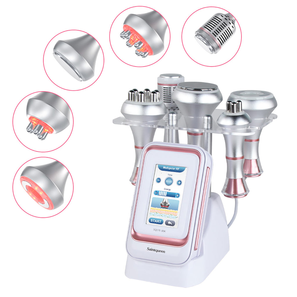 SQ176B Pro เครื่องคาวิเทชันอัลตราโซนิก 80K และ RF แบบ 5-in-1