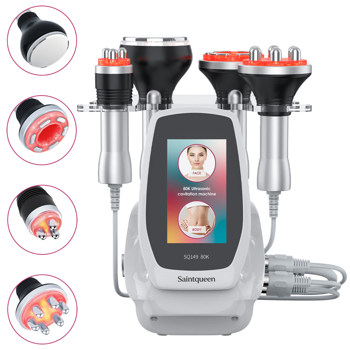 SQ149 Basic เครื่องคาวิเทชันอัลตราโซนิก 80K และ RF แบบ 4-in-1 รูปสินค้าหลัก