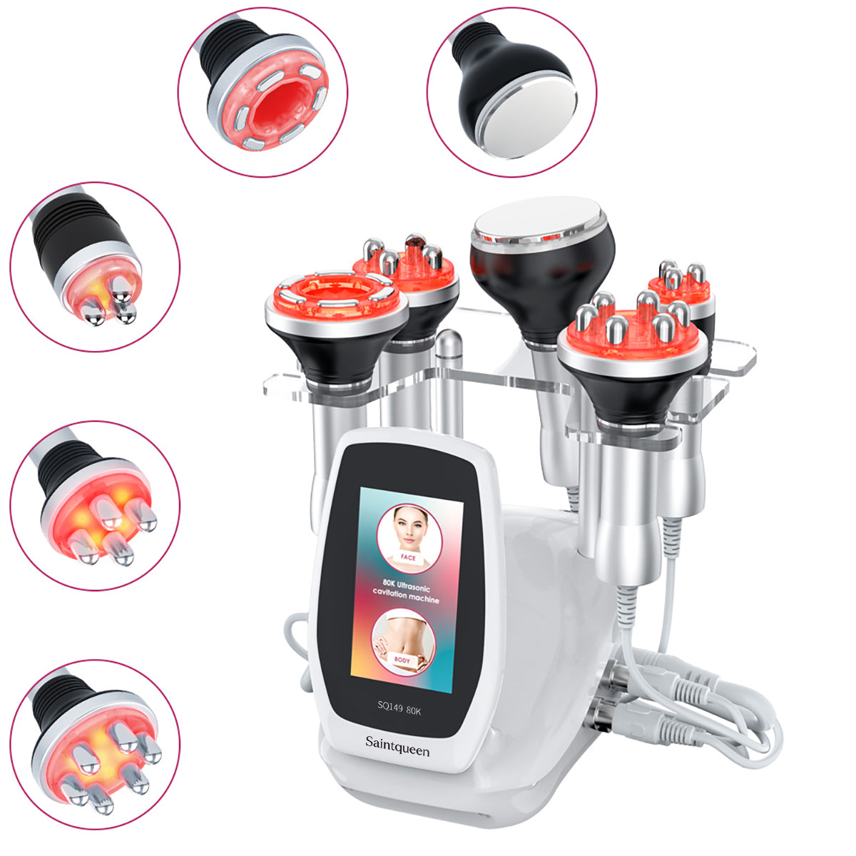 SQ149 Pro เครื่องคาวิเทชันอัลตราโซนิก 80K และ RF แบบ 5-in-1 รูปสินค้าหลัก