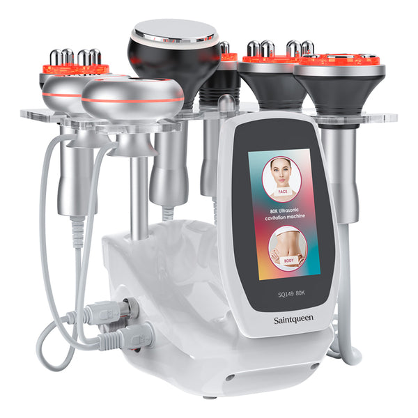 SQ149 Pro เครื่องคาวิเทชันอัลตราโซนิก 80K และ RF + EMS แบบ 6-in-1