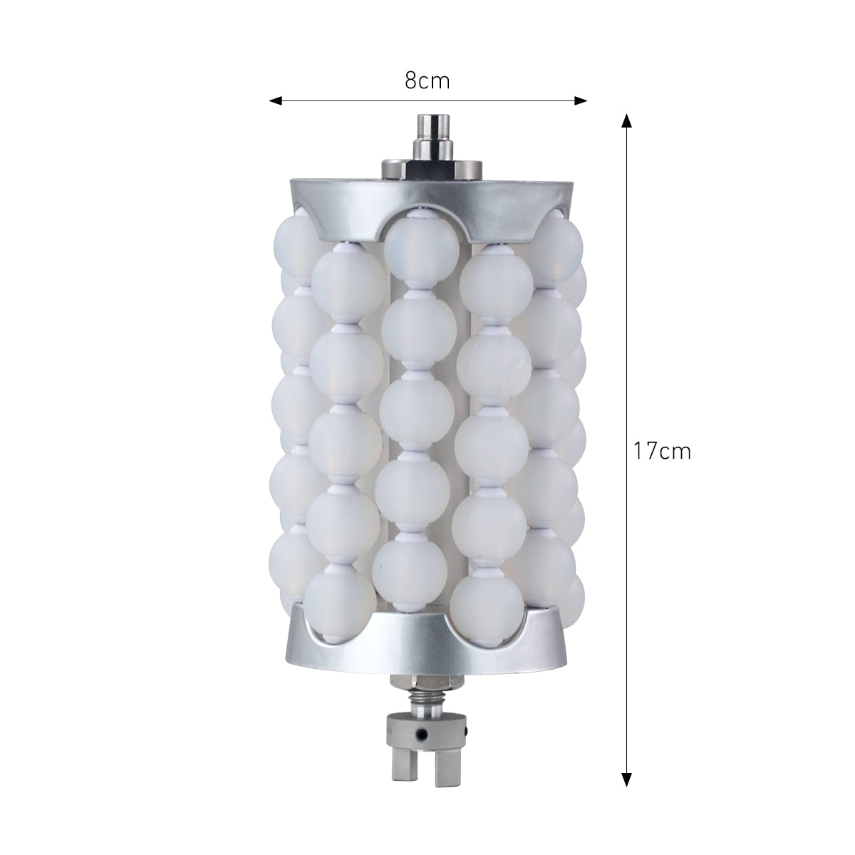 SQ160A เครื่องลูกกลิ้งบอลหมุนภายใน 360° นวดกดและสั่นระดับไมโครสำหรับดูแลรูปร่างและใบหน้า พร้อม LED เพื่อดูแลการไหลเวียนน้ำเหลืองและผิวดูเรียบเนียน