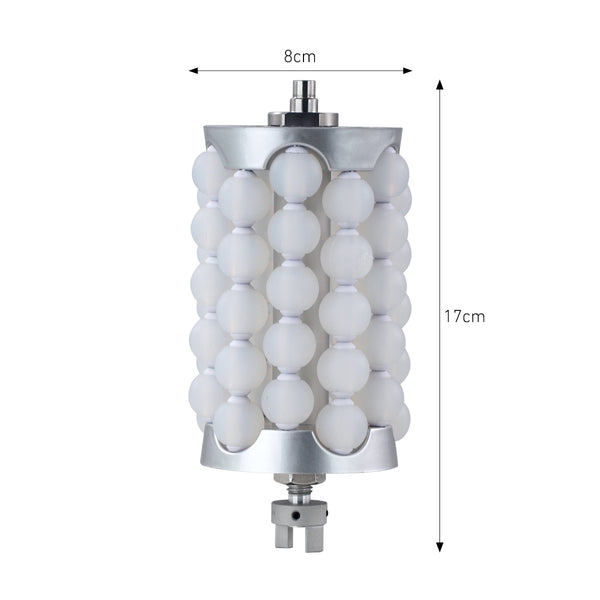 SQ160A เครื่องลูกกลิ้งบอลหมุนภายใน 360° นวดกดและสั่นระดับไมโครสำหรับดูแลรูปร่างและใบหน้า พร้อม LED เพื่อดูแลการไหลเวียนน้ำเหลืองและผิวดูเรียบเนียน