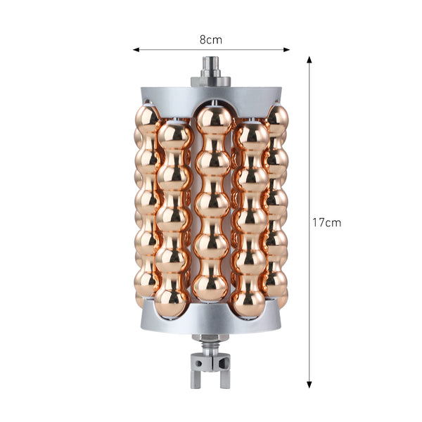 SQ160A เครื่องลูกกลิ้งบอลหมุนภายใน 360° นวดกดและสั่นระดับไมโครสำหรับดูแลรูปร่างและใบหน้า พร้อม LED เพื่อดูแลการไหลเวียนน้ำเหลืองและผิวดูเรียบเนียน