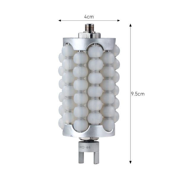 SQ160A เครื่องลูกกลิ้งบอลหมุนภายใน 360° นวดกดและสั่นระดับไมโครสำหรับดูแลรูปร่างและใบหน้า พร้อม LED เพื่อดูแลการไหลเวียนน้ำเหลืองและผิวดูเรียบเนียน