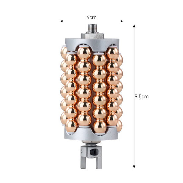 SQ160B เครื่องลูกกลิ้งบอลหมุนภายใน 360° นวดกดและสั่นระดับไมโครสำหรับดูแลรูปร่างและใบหน้า พร้อมหัวคู่ เพื่อดูแลการไหลเวียนน้ำเหลืองและผิวดูเรียบเนียนกระชับ