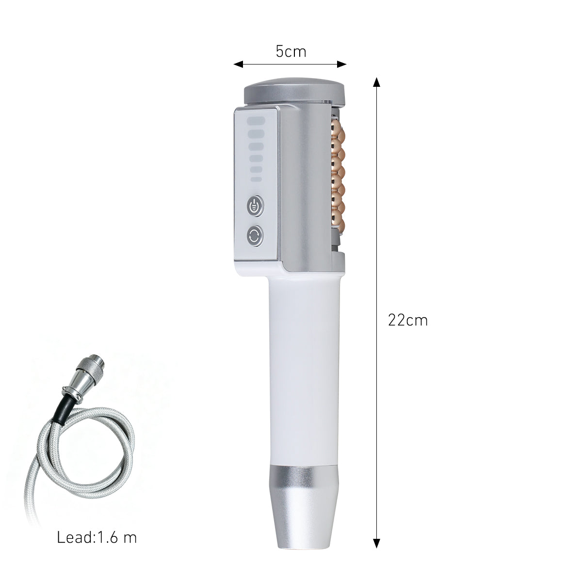 SQ160B เครื่องลูกกลิ้งบอลหมุนภายใน 360° นวดกดและสั่นระดับไมโครสำหรับดูแลรูปร่างและใบหน้า พร้อมหัวคู่ เพื่อดูแลการไหลเวียนน้ำเหลืองและผิวดูเรียบเนียนกระชับ