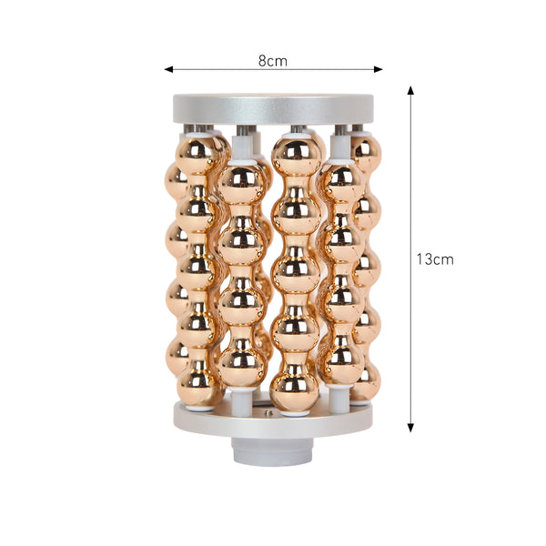 SQ160B เครื่องลูกกลิ้งบอลหมุนภายใน 360° นวดกดและสั่นระดับไมโครสำหรับดูแลรูปร่างและใบหน้า พร้อมหัวคู่ เพื่อดูแลการไหลเวียนน้ำเหลืองและผิวดูเรียบเนียนกระชับ