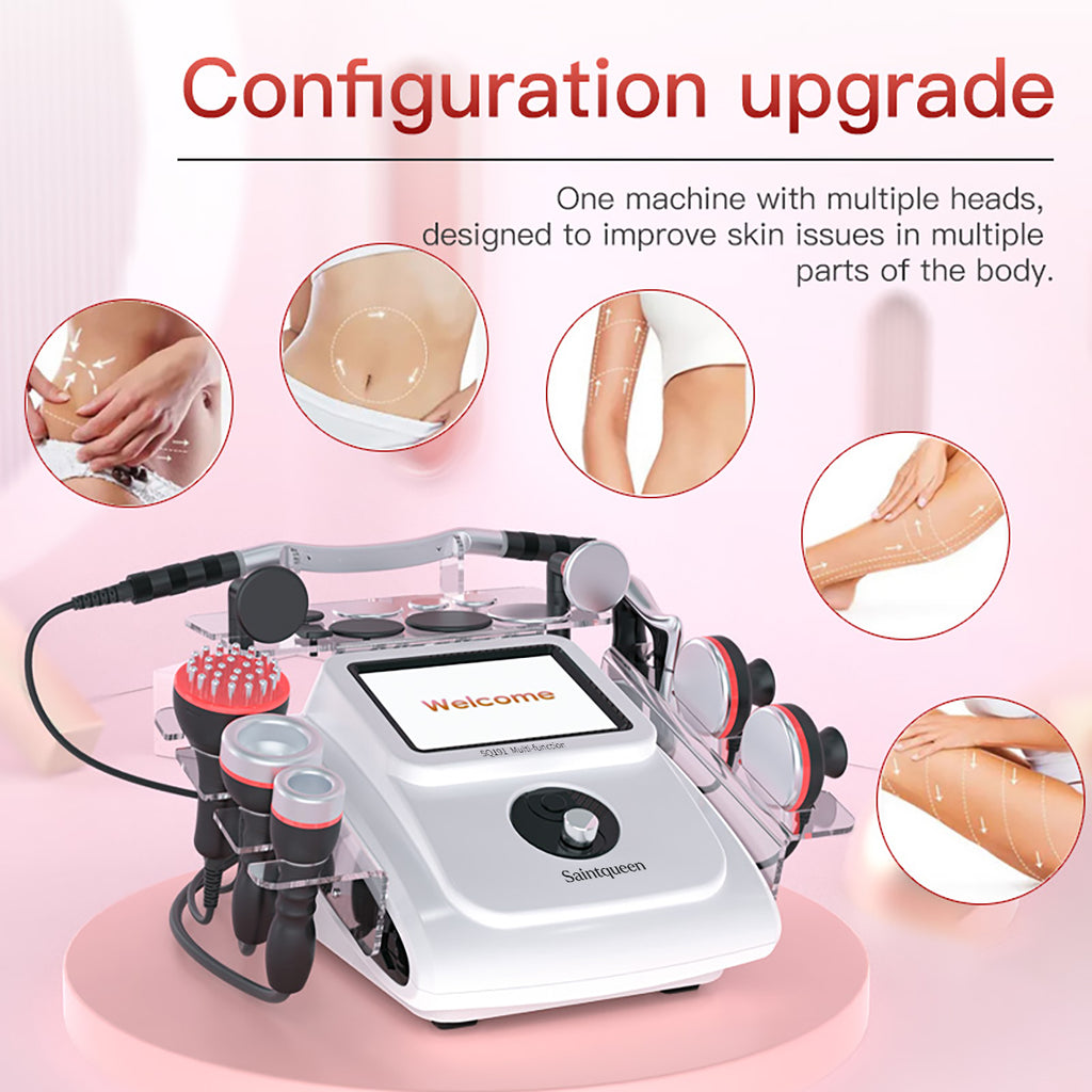 SQ191 เครื่องเสริมความงามสำหรับซาลอน 448 kHz แบบ 8-in-1