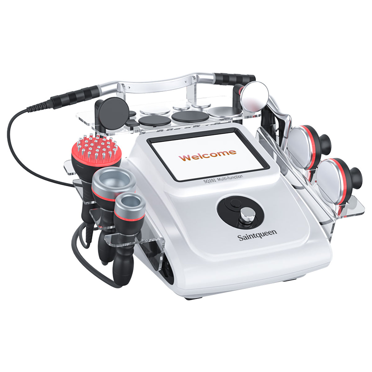 SQ191 เครื่องเสริมความงามสำหรับซาลอน 448 kHz แบบ 8-in-1