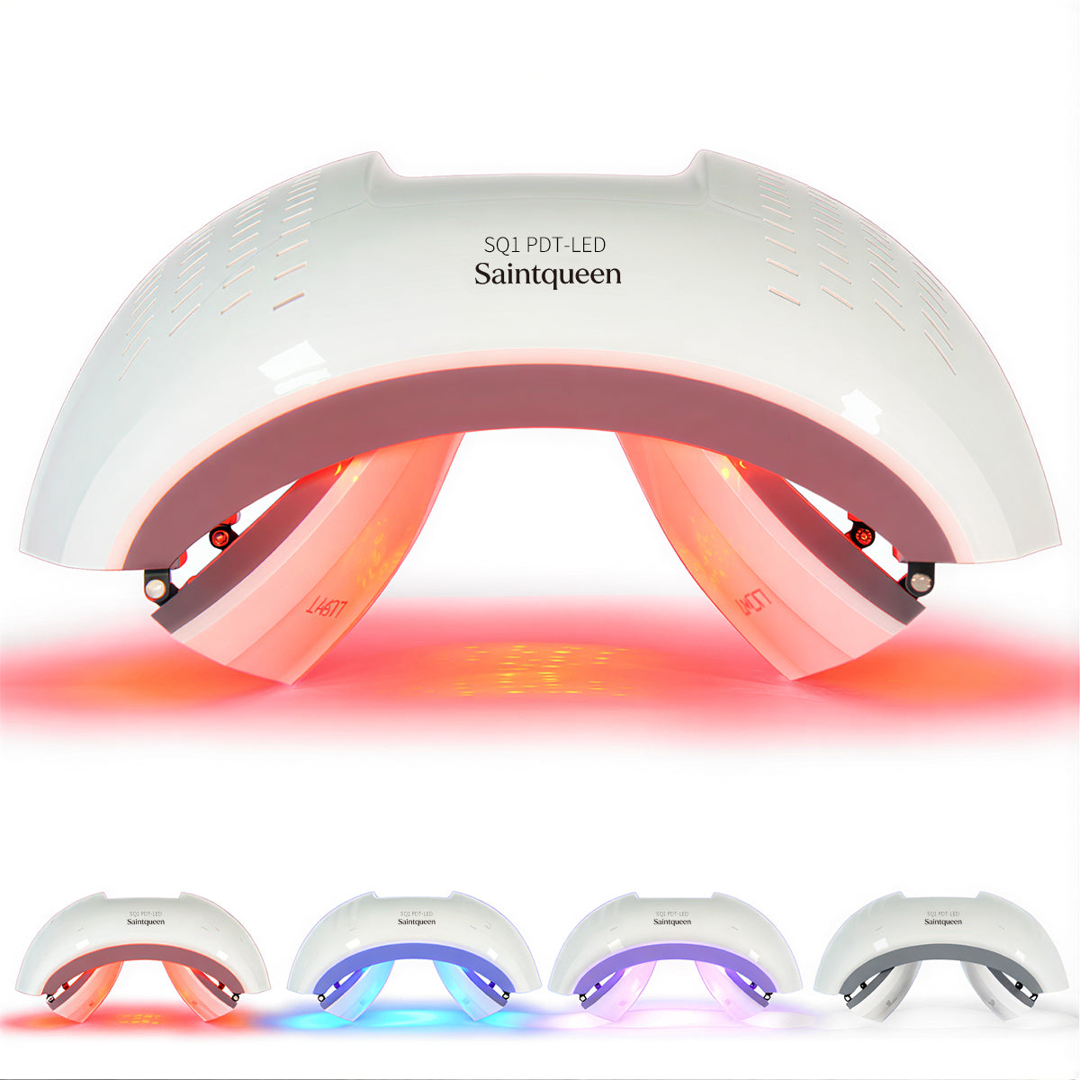SQ1 เครื่องดูแลผิวด้วย LED 292 ดวง 4 โหมด แสงสีแดง สีน้ำเงิน และอินฟราเรด