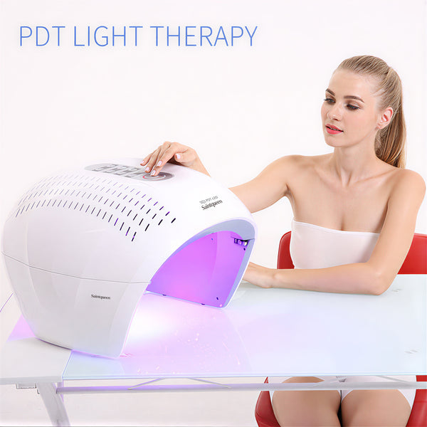 SQ1 เครื่องดูแลผิวด้วย LED 292 ดวง 4 โหมด แสงสีแดง สีน้ำเงิน และอินฟราเรด