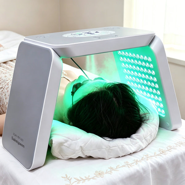 SQ49 โดม LED พับได้สำหรับดูแลผิว พร้อมละอองนาโนและความอุ่น