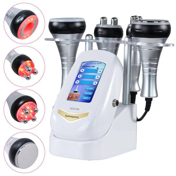 SQ16B Basic เครื่องคาวิเทชันอัลตราโซนิก 40K และ RF แบบ 4-in-1