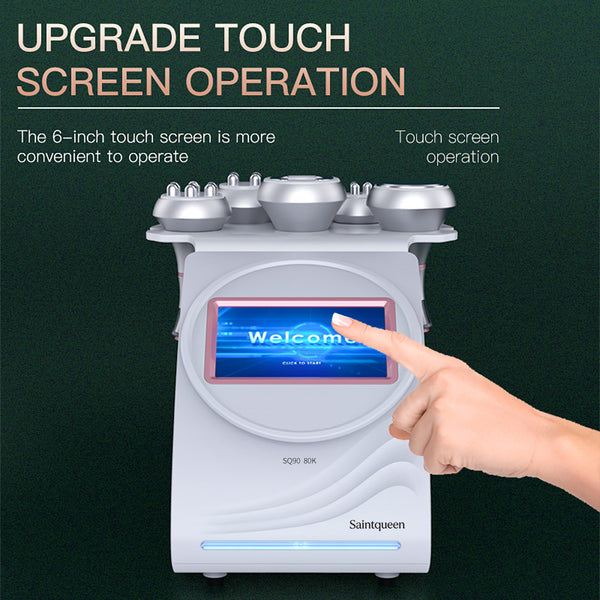 SQ90A Pro เครื่องคาวิเทชันอัลตราโซนิก 80K และ RF แบบ 5-in-1