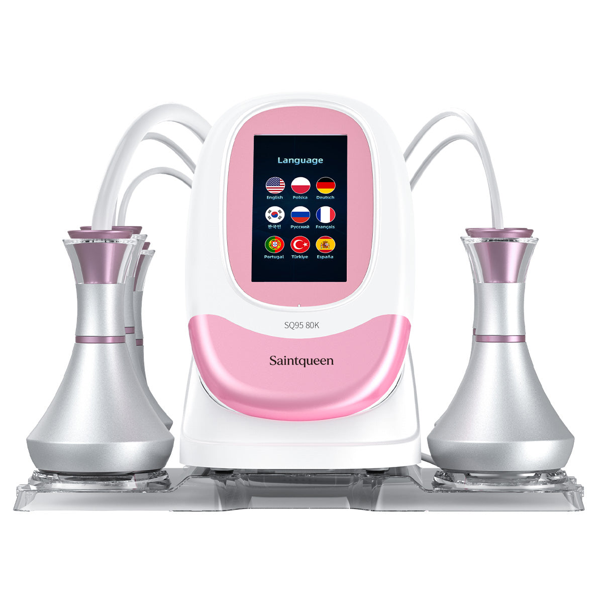 SQ95A Pro เครื่องคาวิเทชัน 80K แบบ 5-in-1 พร้อม RF หลายขั้วและนวดสุญญากาศ สำหรับดูแลรูปร่างและผิวหน้าให้ดูกระชับ