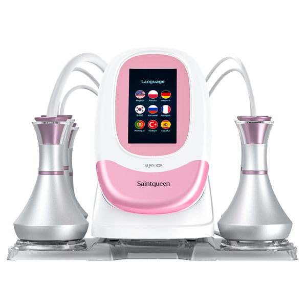 SQ95A Pro เครื่องคาวิเทชัน 80K แบบ 5-in-1 พร้อม RF หลายขั้วและนวดสุญญากาศ สำหรับดูแลรูปร่างและผิวหน้าให้ดูกระชับ