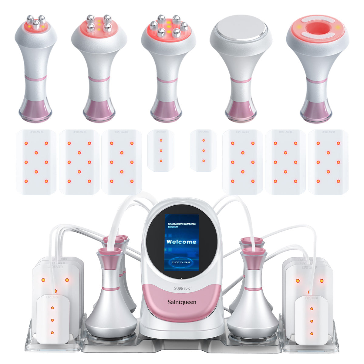SQ96 Pro เครื่องคาวิเทชัน 80K 6-in-1 พร้อมแผ่นเลเซอร์