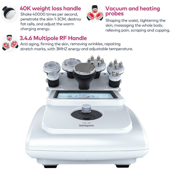 SQ41 เครื่องคาวิเทชัน 40K และ RF เพื่อความงาม 7-in-1
