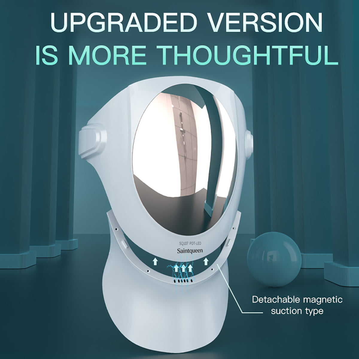 SQ107 หน้ากาก LED 4 สีสำหรับใบหน้าและลำคอ พร้อม LED 153 ดวง รูปสินค้ารอง