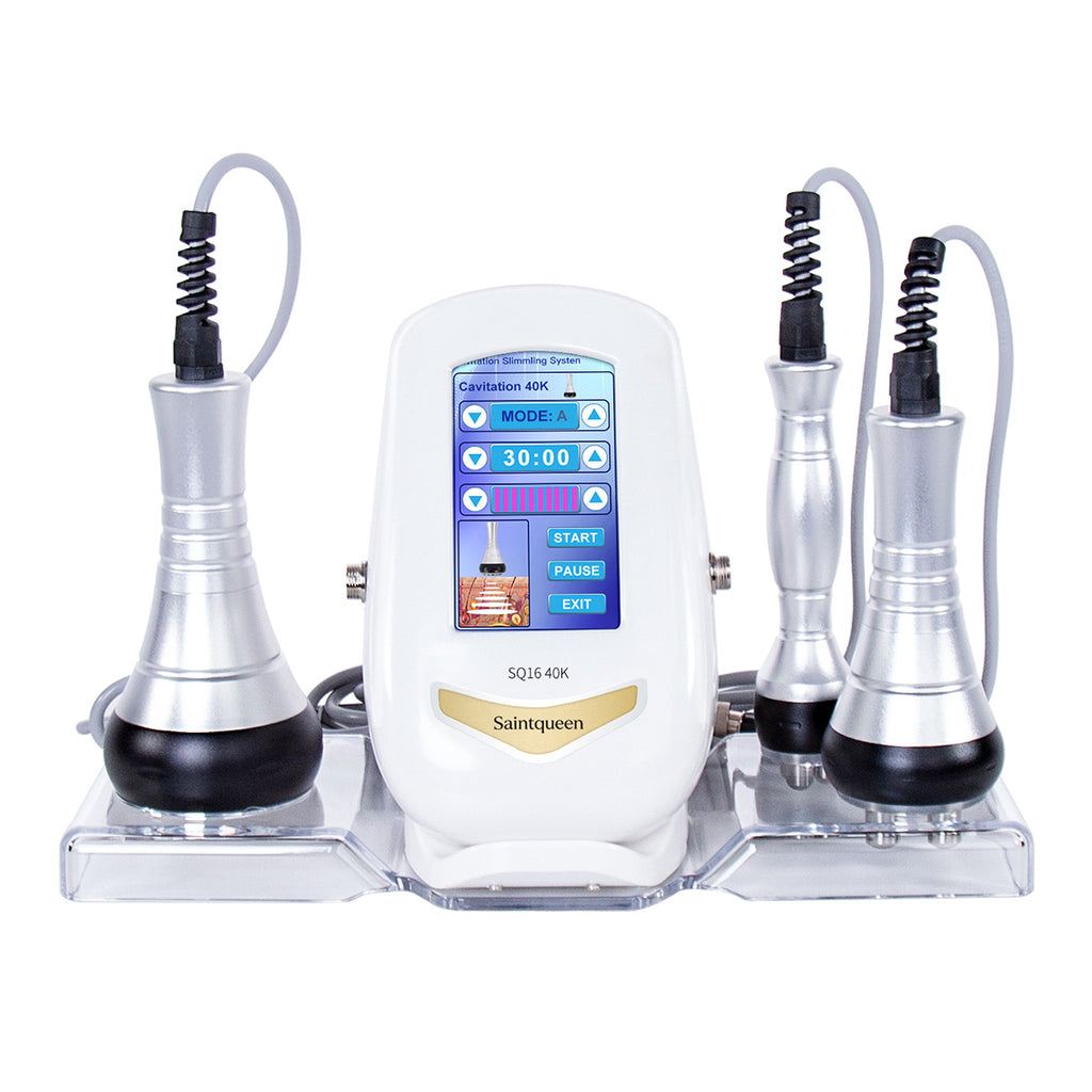 เครื่องคาวิเทชัน 40K และ RF รุ่น SQ16 3-in-1 พร้อมหัวใช้งาน 3 ชิ้น